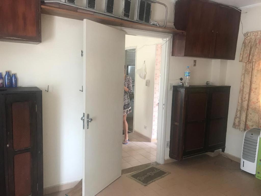 Ferienwohnung Apartamento No Edificio Abaete Mongaguá Exterior foto